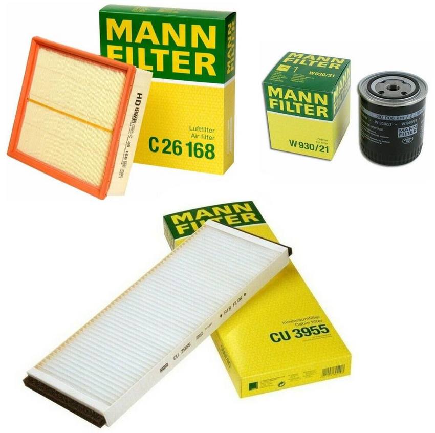 Audi VW Filter Service Kit 078115561J - MANN-FILTER 1790370KIT